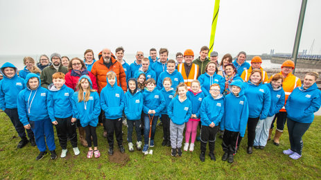 Stranraer Water Sports Hub start of works ceremony