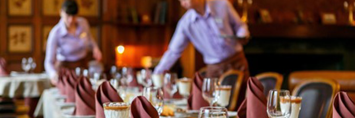 People in restaurant